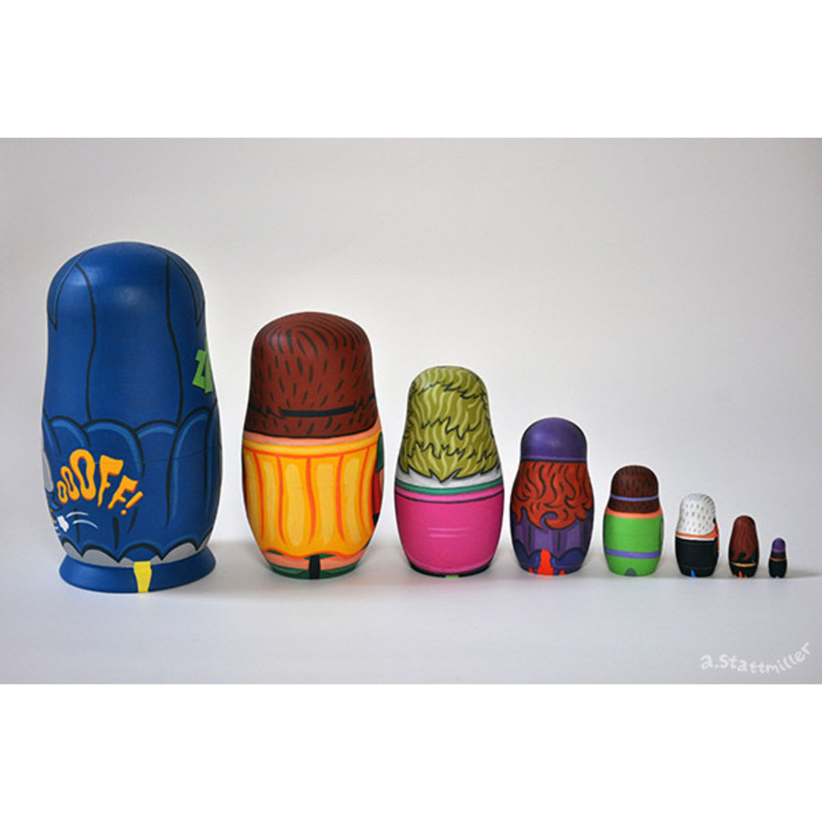 Batman Nesting Dolls