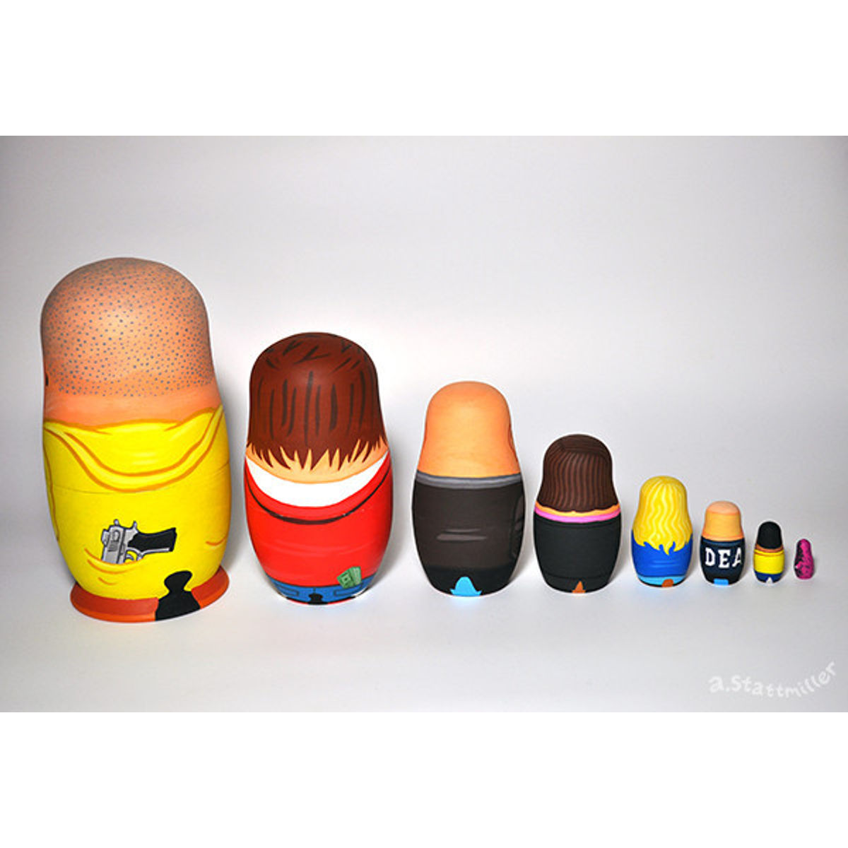 Breaking Bad Nesting Dolls