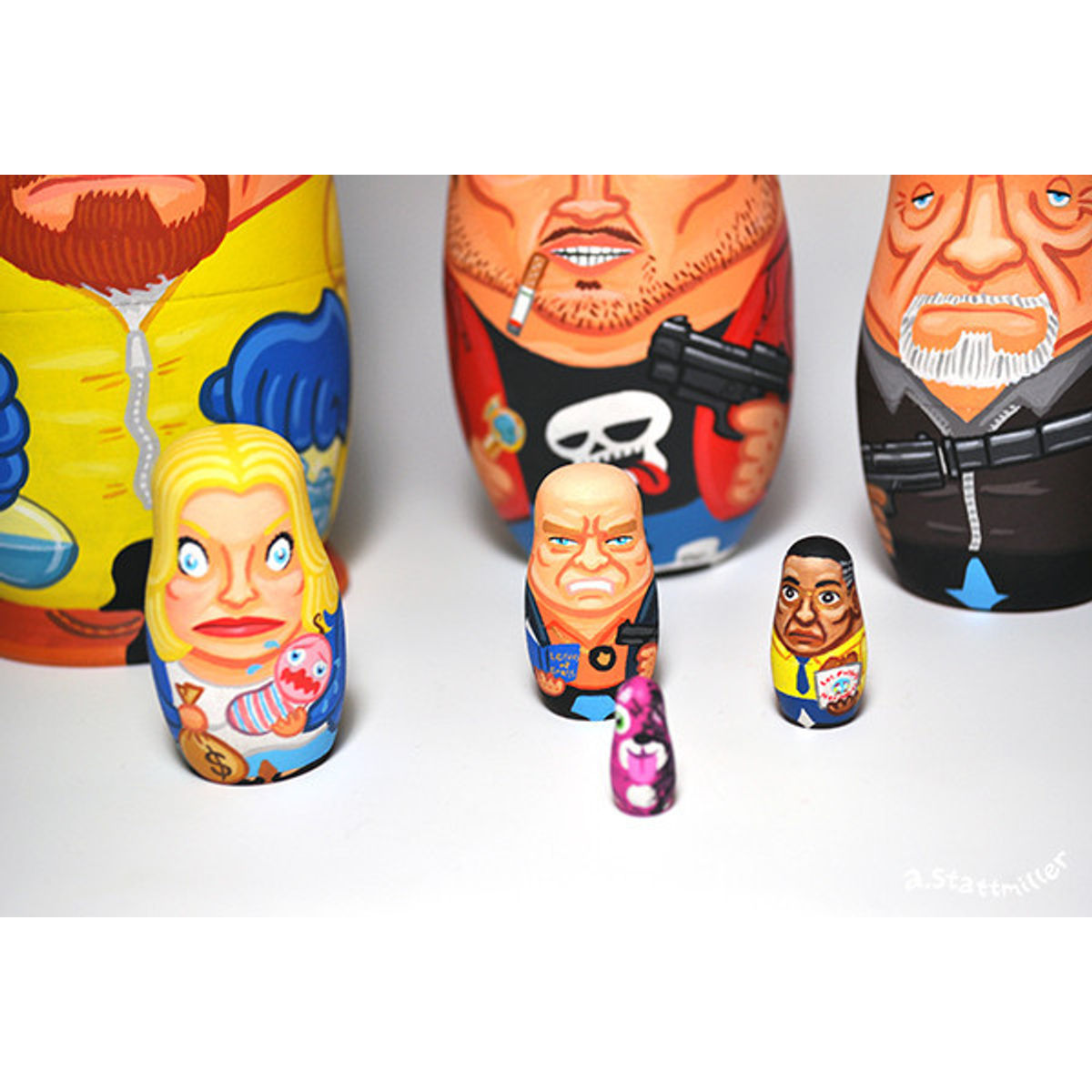 Breaking Bad Nesting Dolls