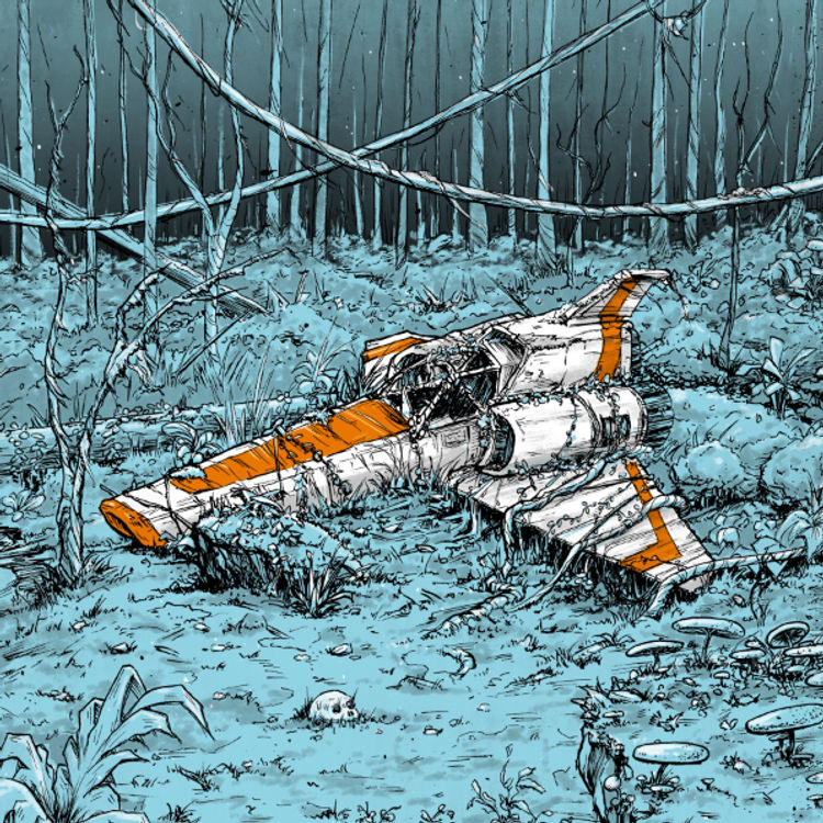 All of this has happened before and will happen again - Print by Barry Blankenship