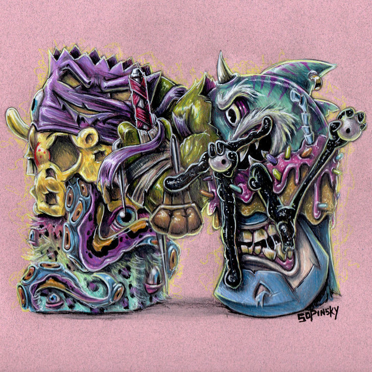 Childhood Icons by Brandon Sopinsky