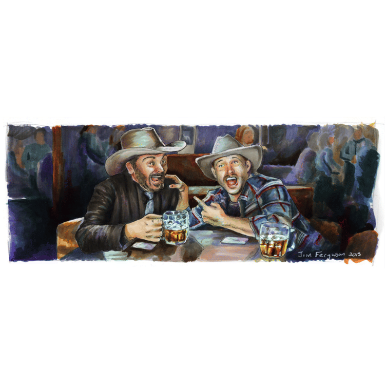 Supernatural - Best Buds - Print by Jim Ferguson