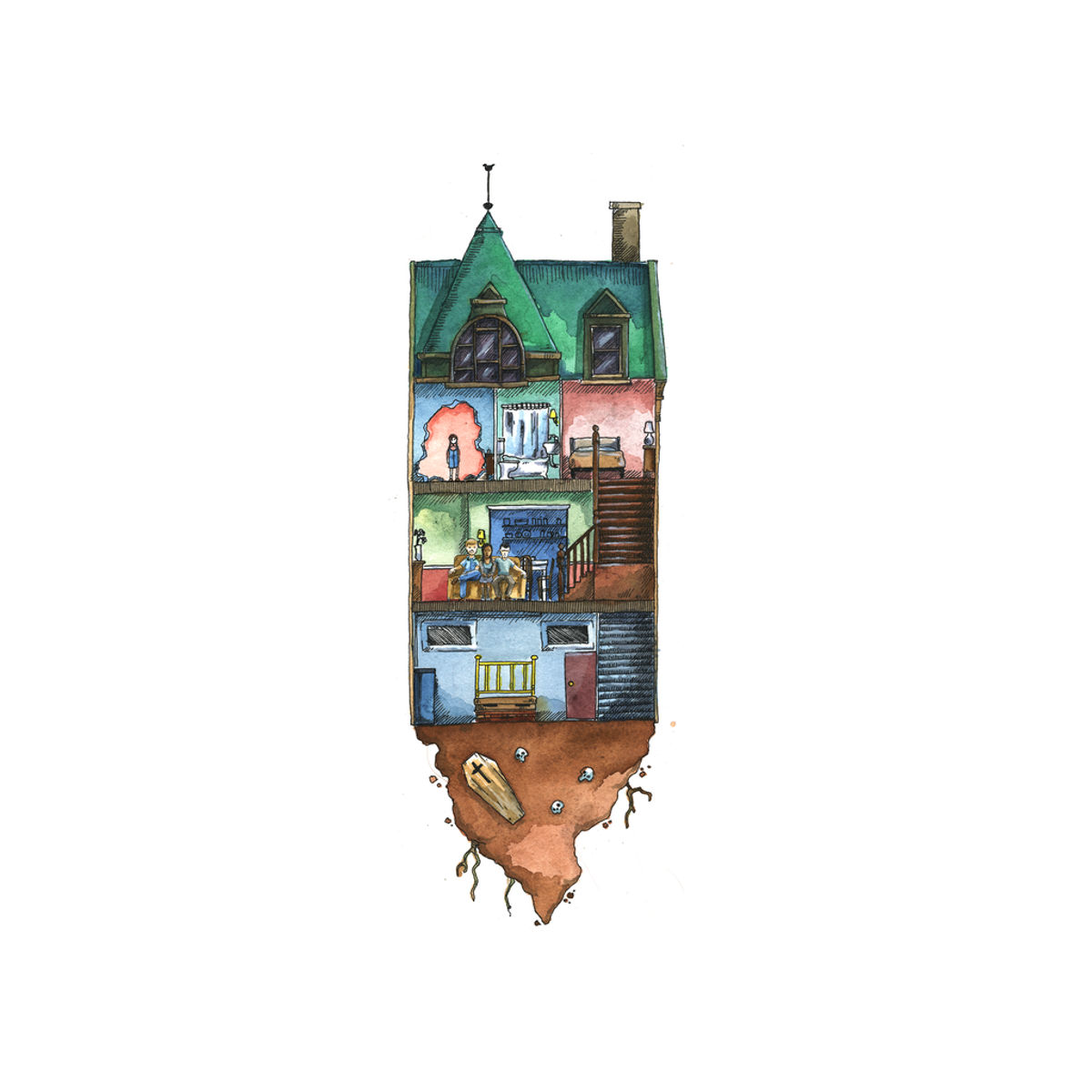 Being Human (Ramona the Pest Variant) - Print