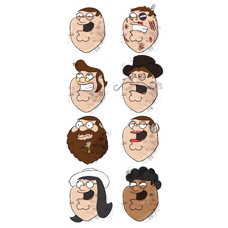 Peter - Print by Matthew Brazier