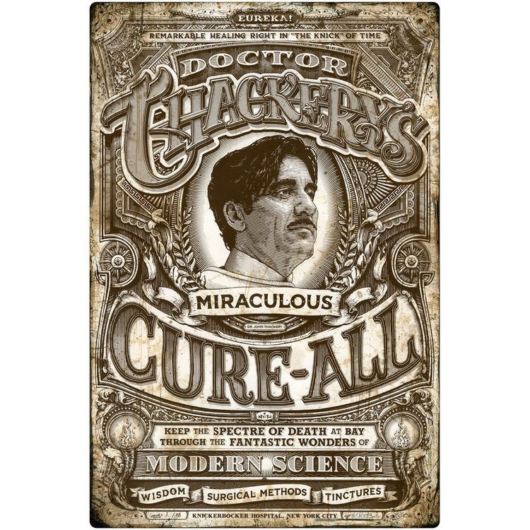 Doctor Thackery's Miraculous Cure-All - Mounted Embellished Print by N.C. Winters