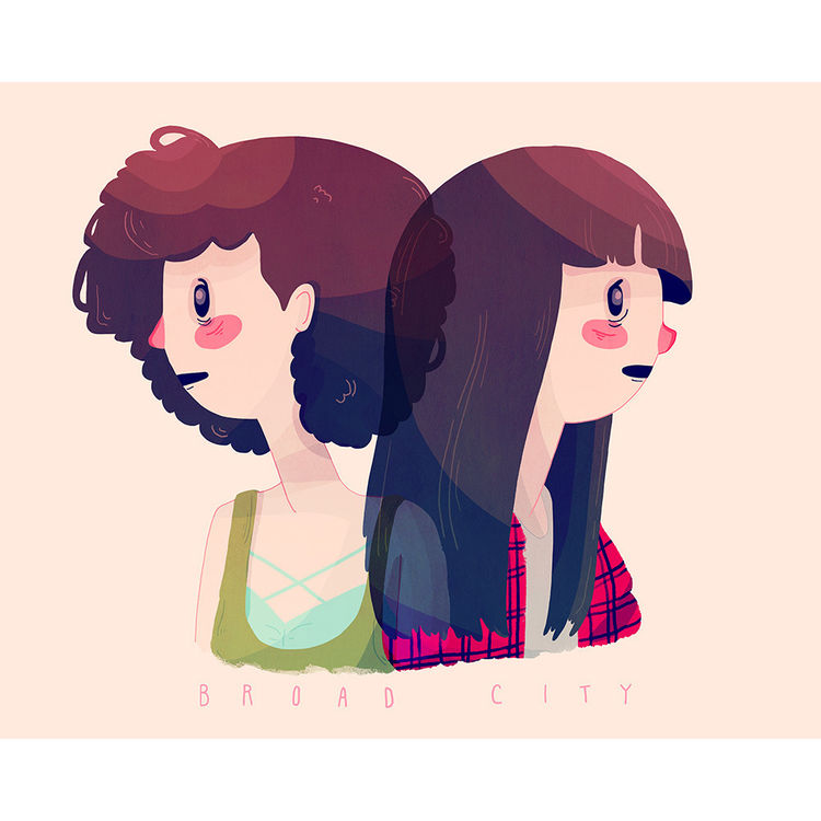 Broad City - Print by Nan Lawson