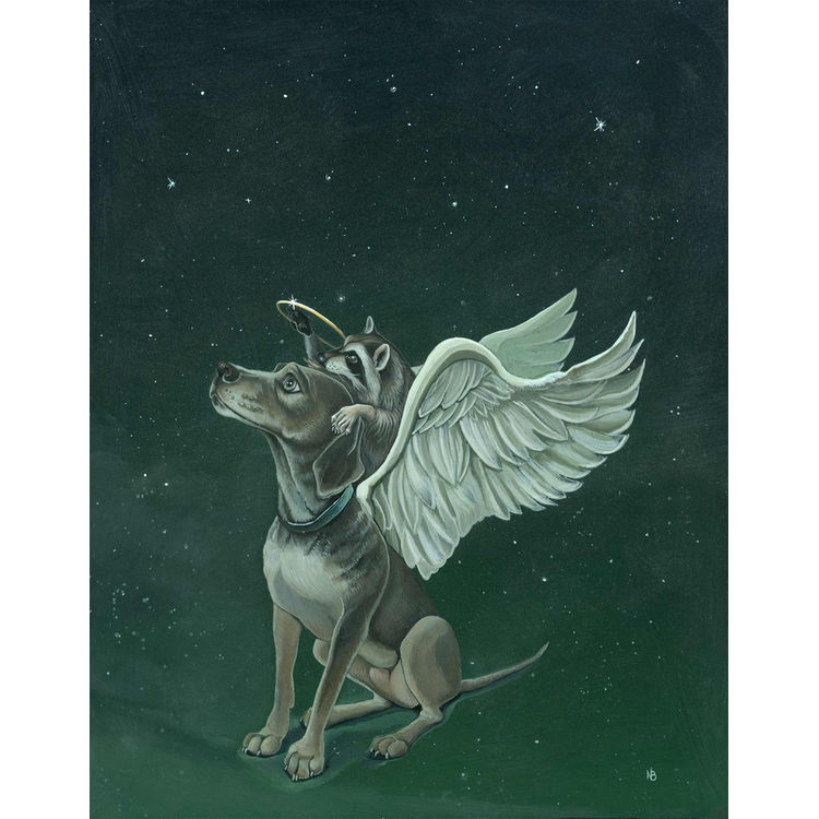 A Hound Dog Named Rip by Nicole Bruckman