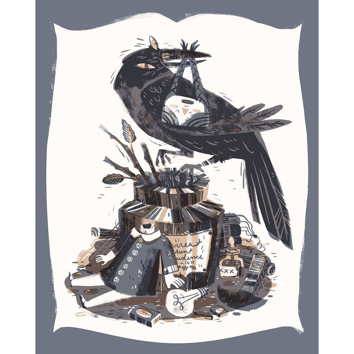 Addams Heirlooms - Print