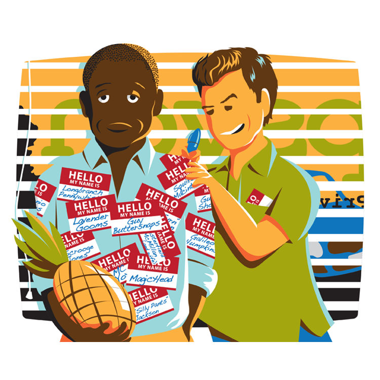 And This is My Partner ____ - Print by Ridge