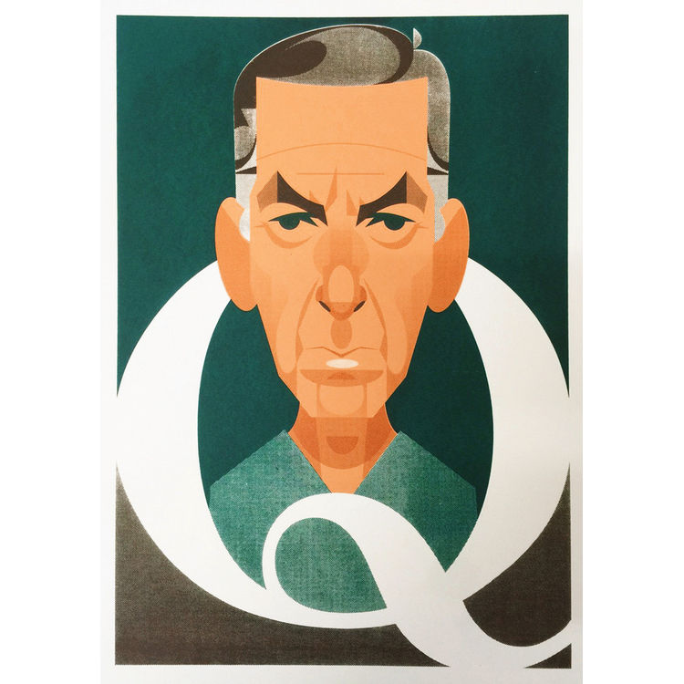 Q is for Quincy - Print by Stanley Chow