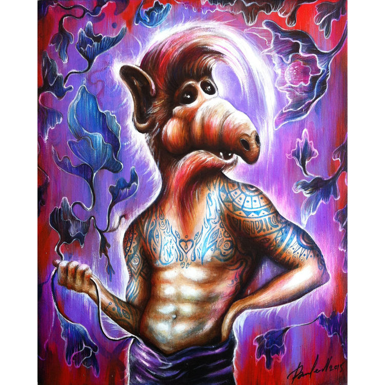 ALF Portrait - It's OK To Be Gay by Valentina Brostean