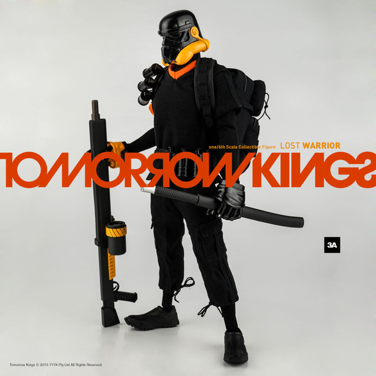 3AA Exclusive Tomorrow Kings - Lost Star Warrior TK CLEAN NOIR Sargent