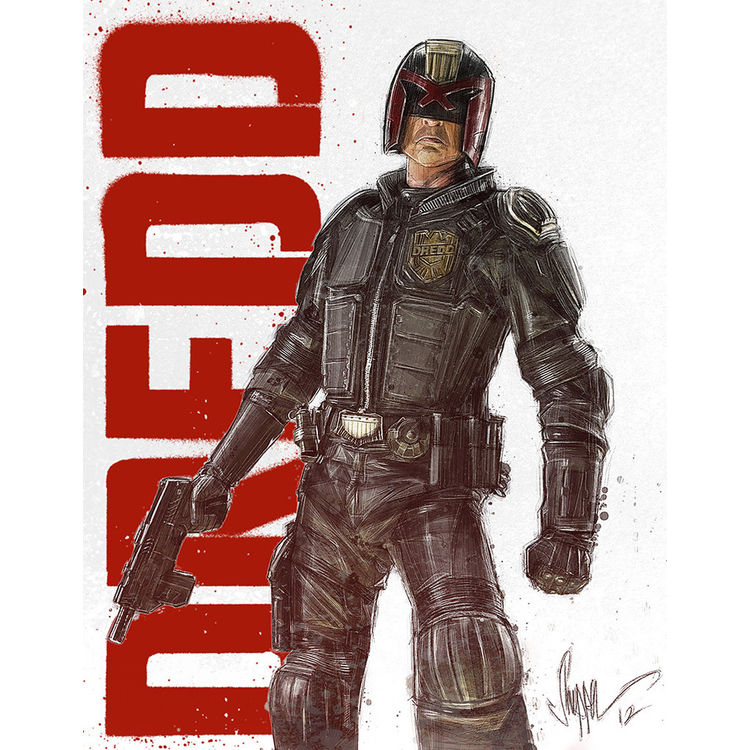 Alternative Movie Posters: "Dredd" by Paul Shipper