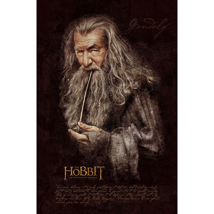 Alternative Movie Posters: "Gandalf" by Paul Shipper