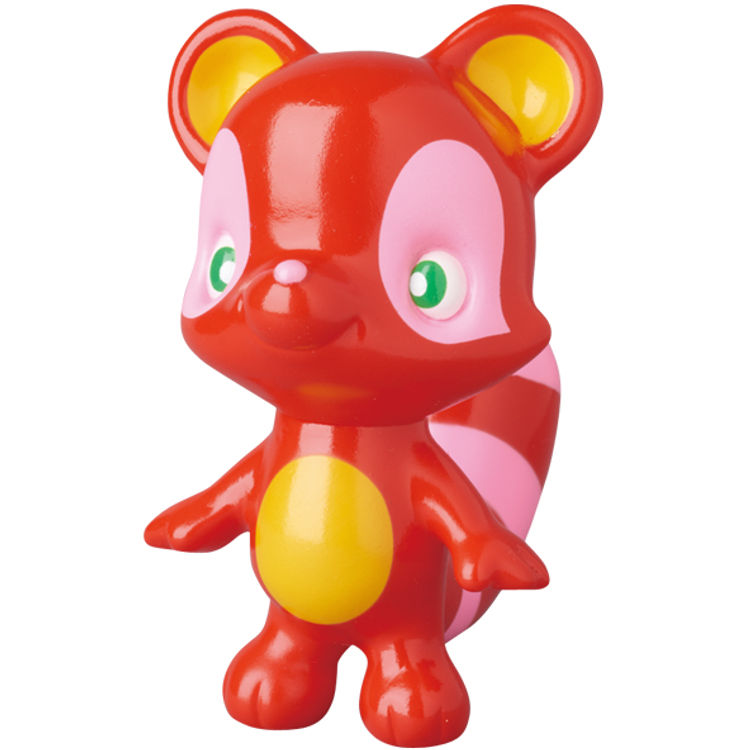 Ringo Racoon MONSTER BOOGIE (apple color) ( Medicom Toy Exclusive ) by Maruyama Brothers