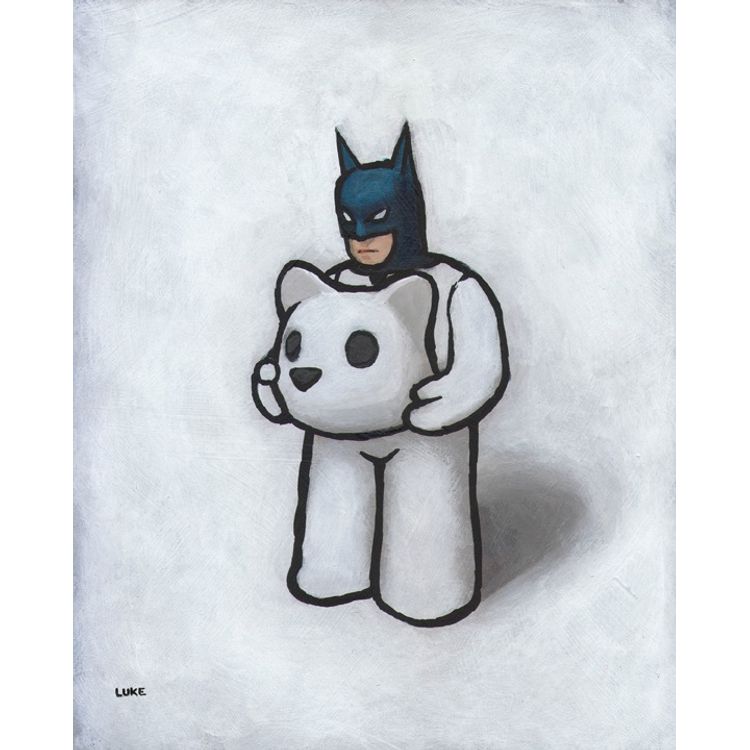 Headspace Batman by Luke Chueh