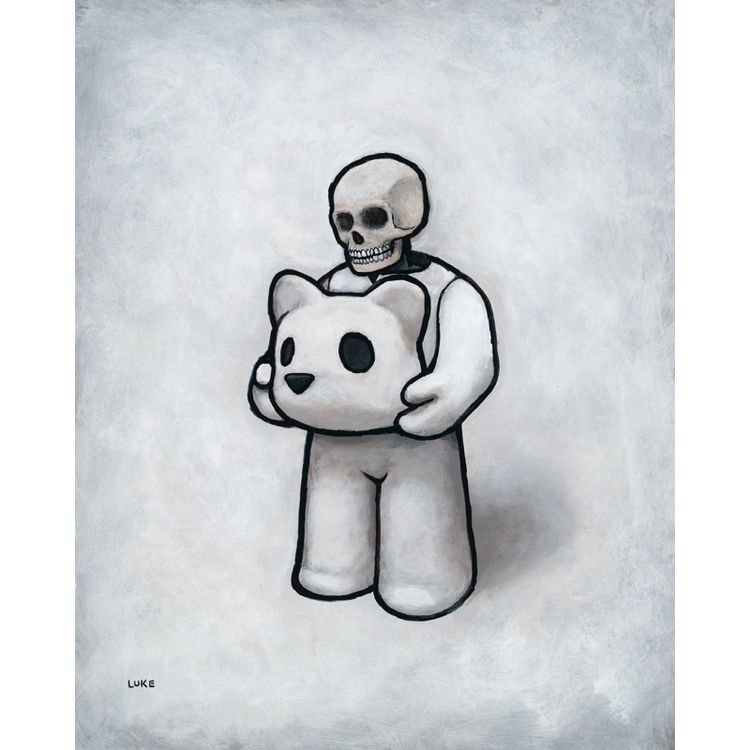Headspace Skull by Luke Chueh