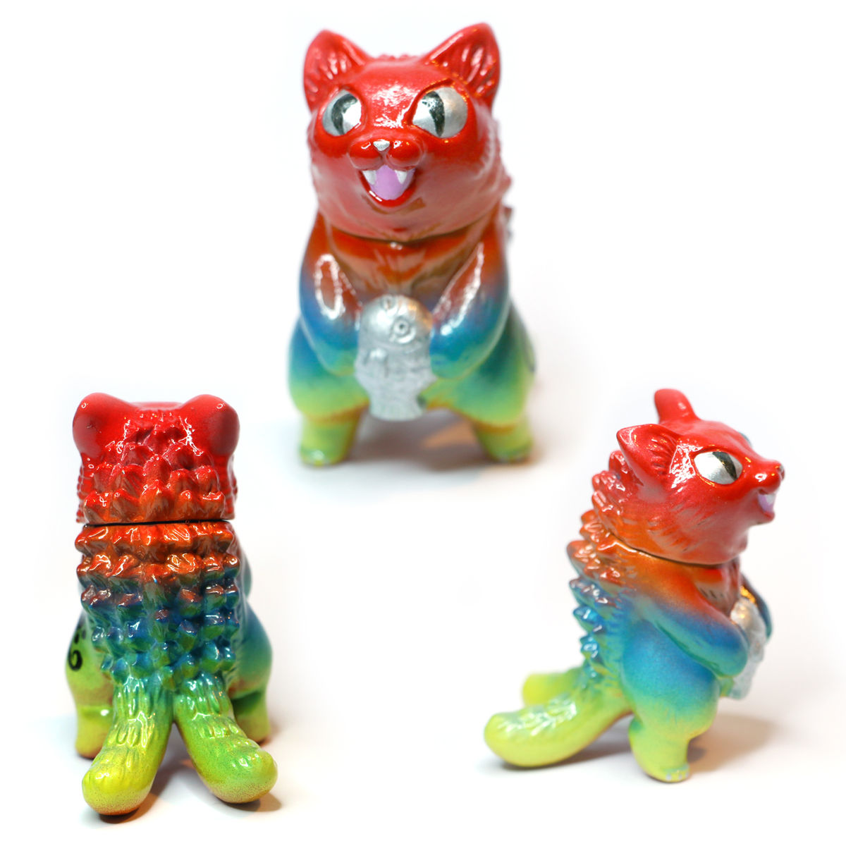 Maxtoy Tribe Neggy Micro Negora Kaiju Cat Custom