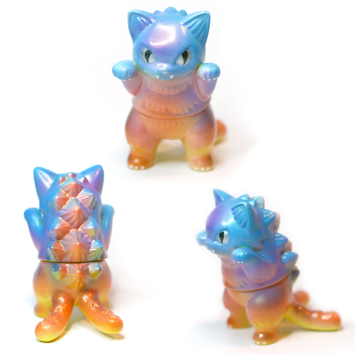 Custom Miggy Pearlz Konatsu Migora Negora Kaiju Cat Custom