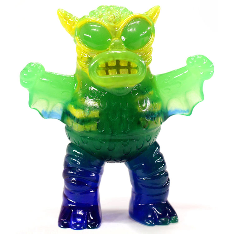 Infected Mini Greasebat (Green Glow/Blue/Yellow) by Scott Wilkowski