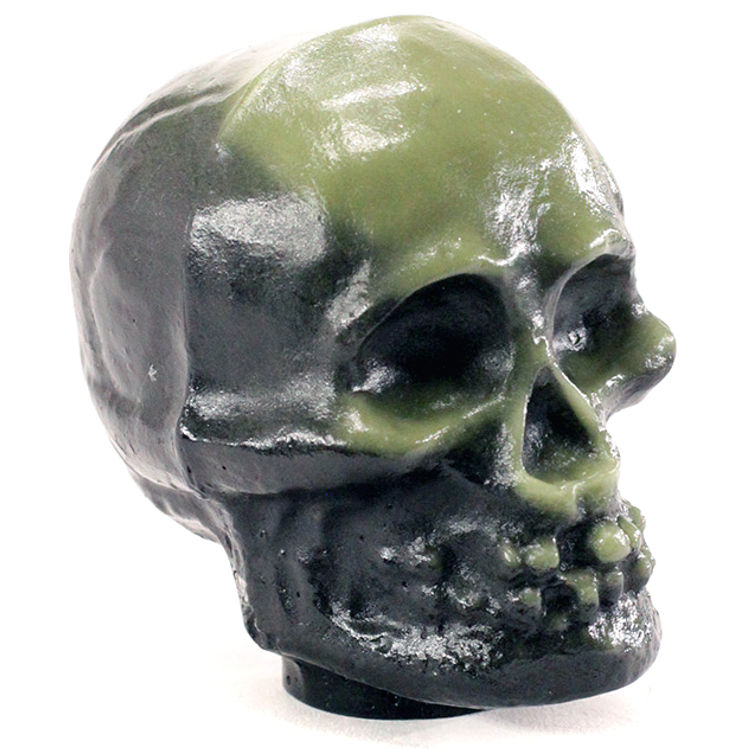 Spookhouse Skull (Black/Glow) by Scott Wilkowski
