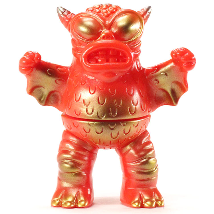 Standing Mini Greasebat (Red & Gold) by Monster Worship (Chad Rugola)