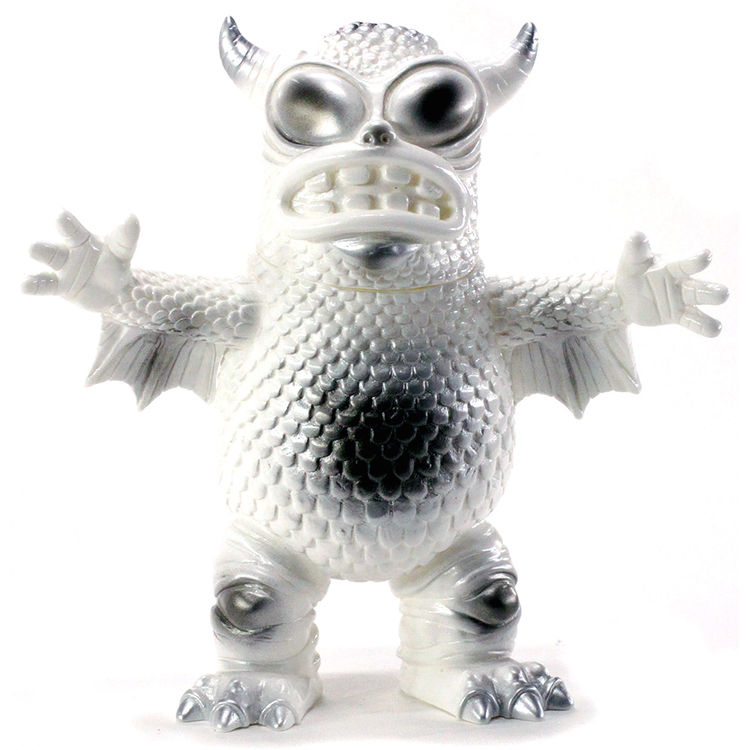 Real Fighting Greasebat (Silver & Black) by Monster Worship (Chad Rugola)