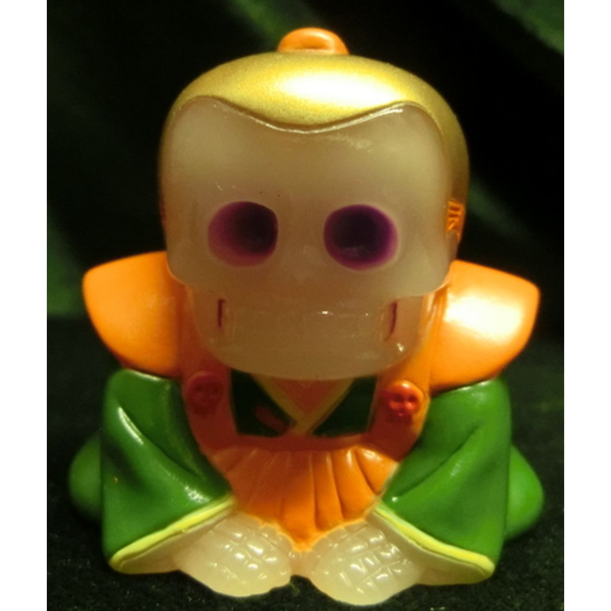 REALHEAD skeleton company ( rear white molding / orange/green )