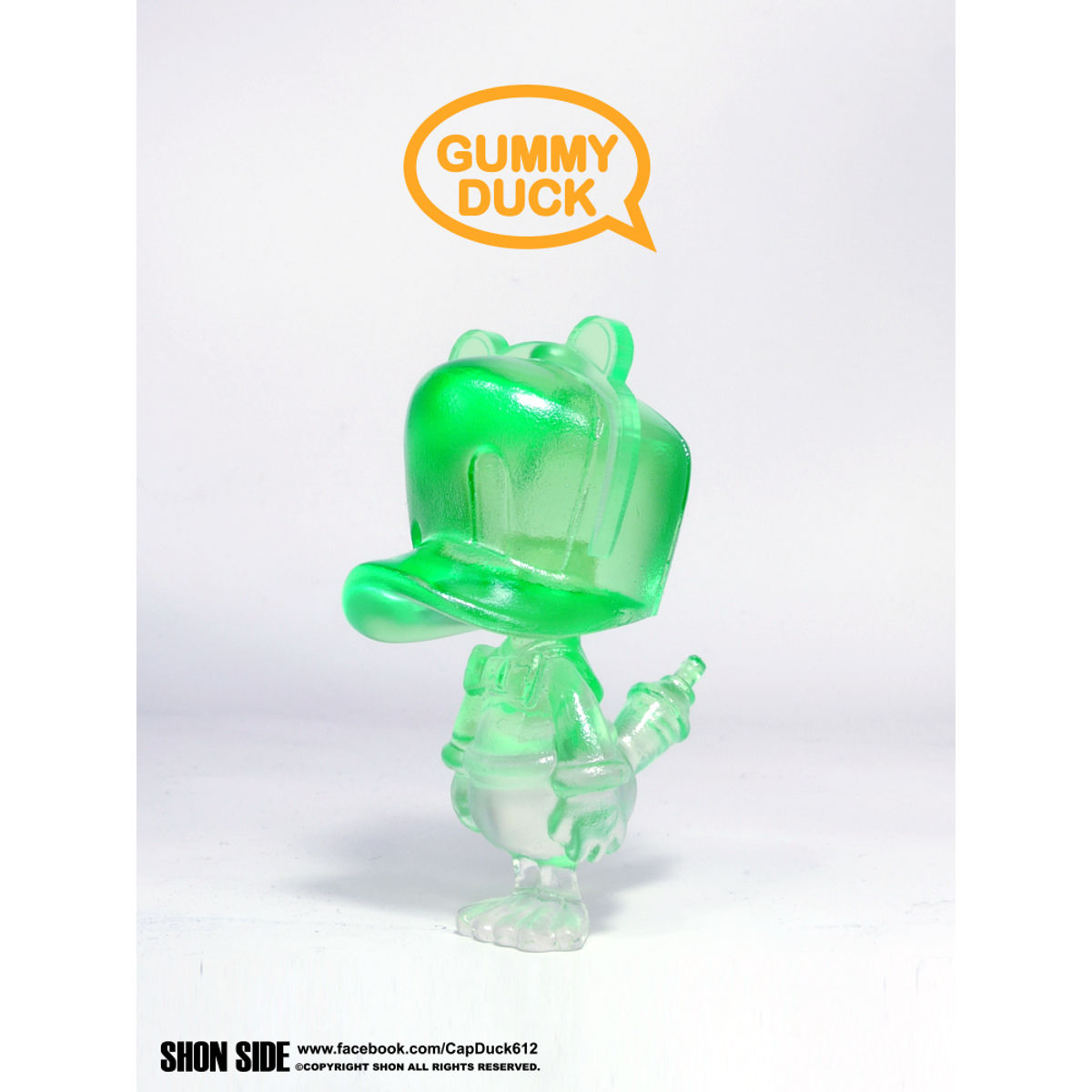 Gummy Duck - Green