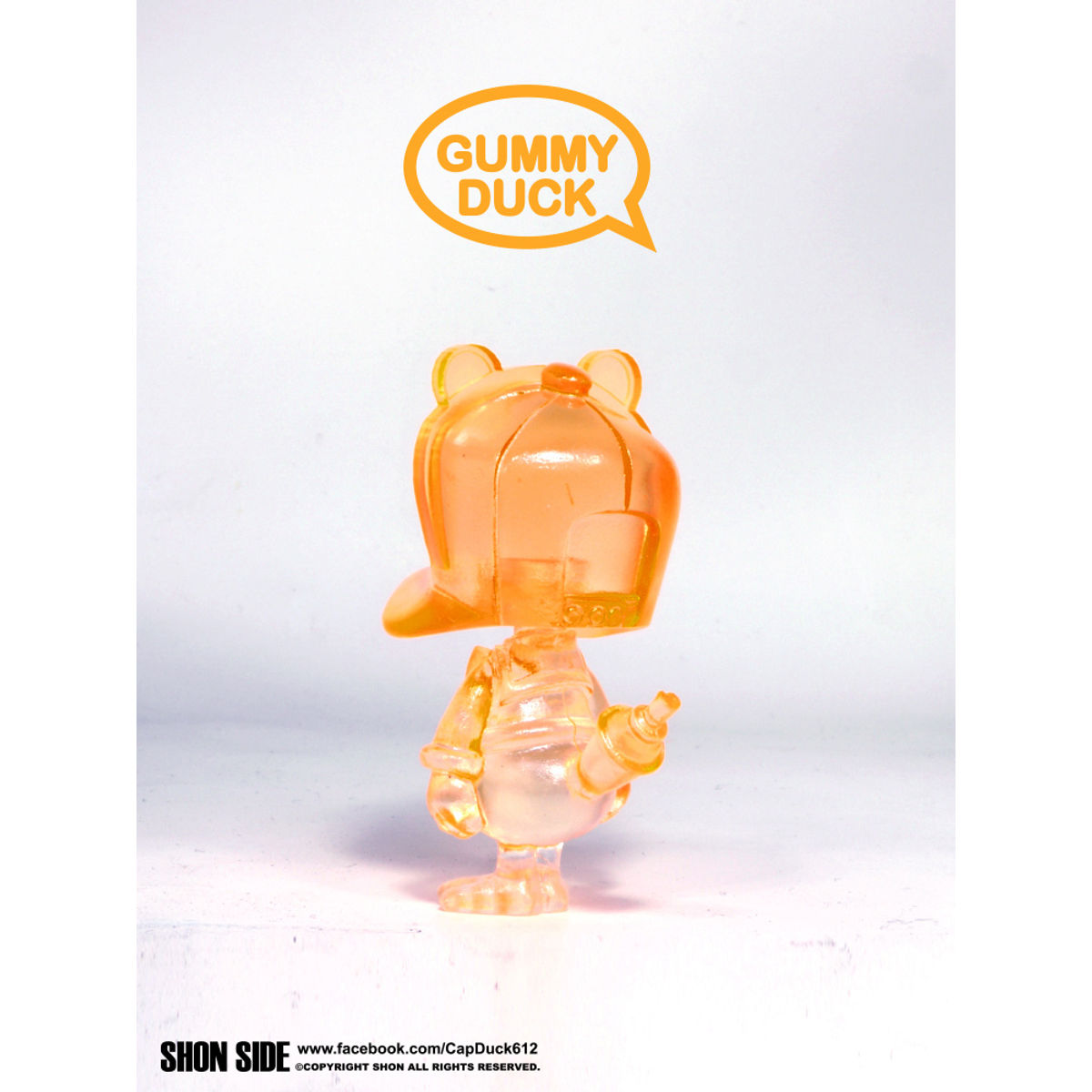 Orange Gummy Duck