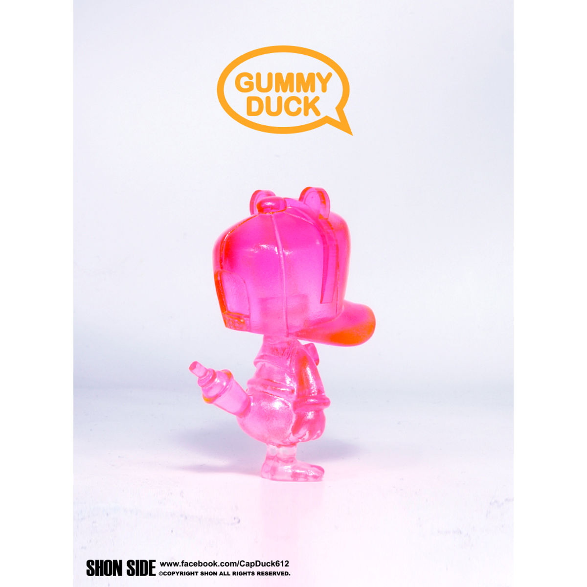 Pink Gummy Duck
