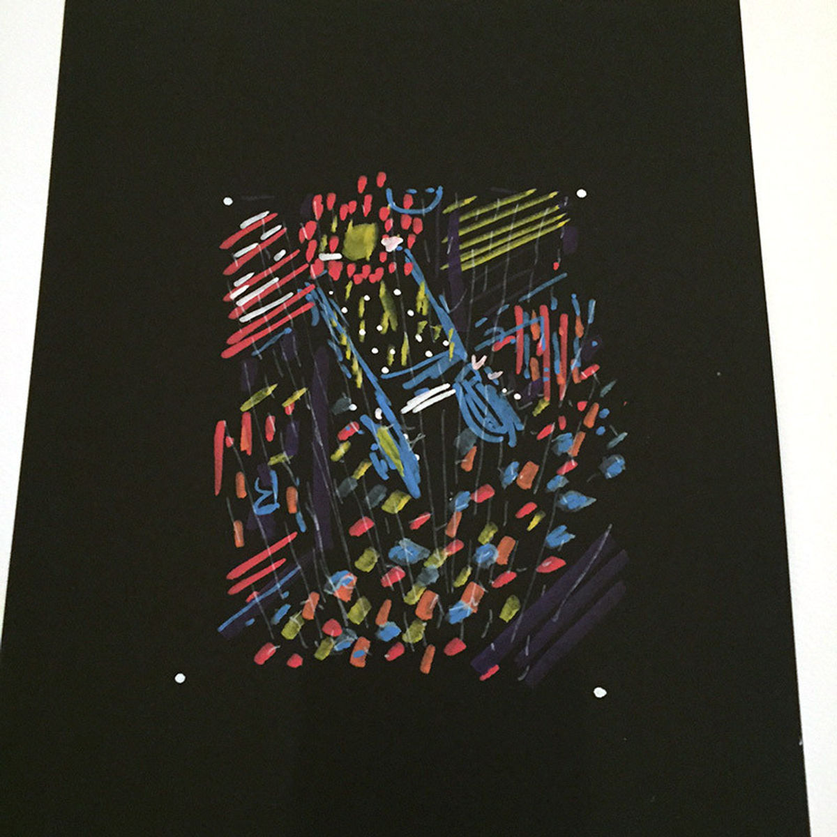 Sketch-Blade Runner #6 - Framed