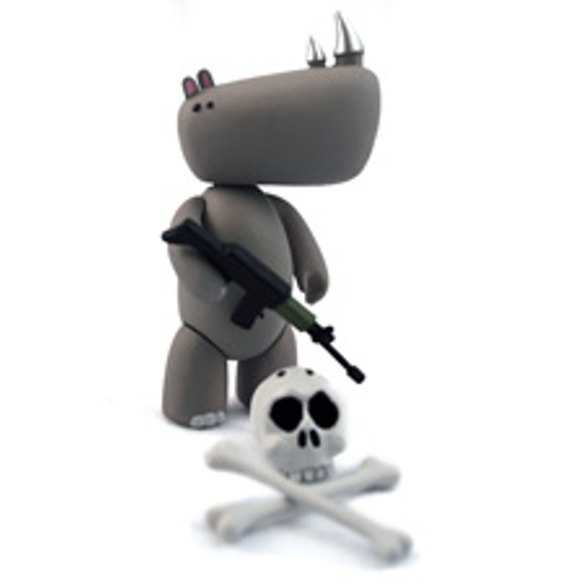 Affonso the White Rhino