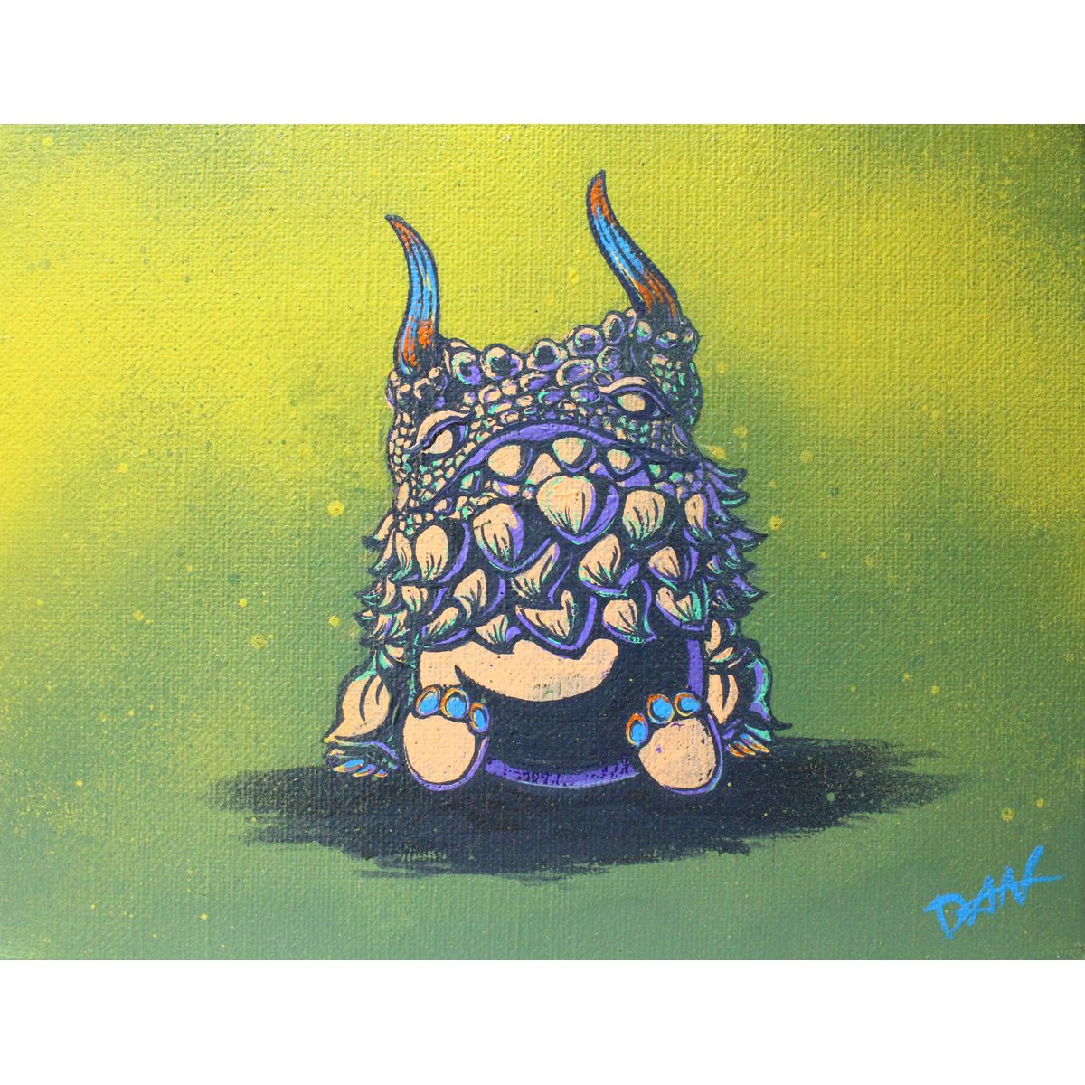 kaiju POGOLA canvas "sleep"