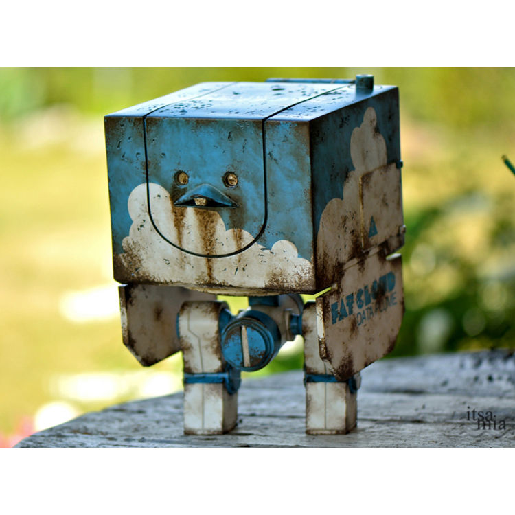 Mighty Square - Fat Cloud by Ashley Wood