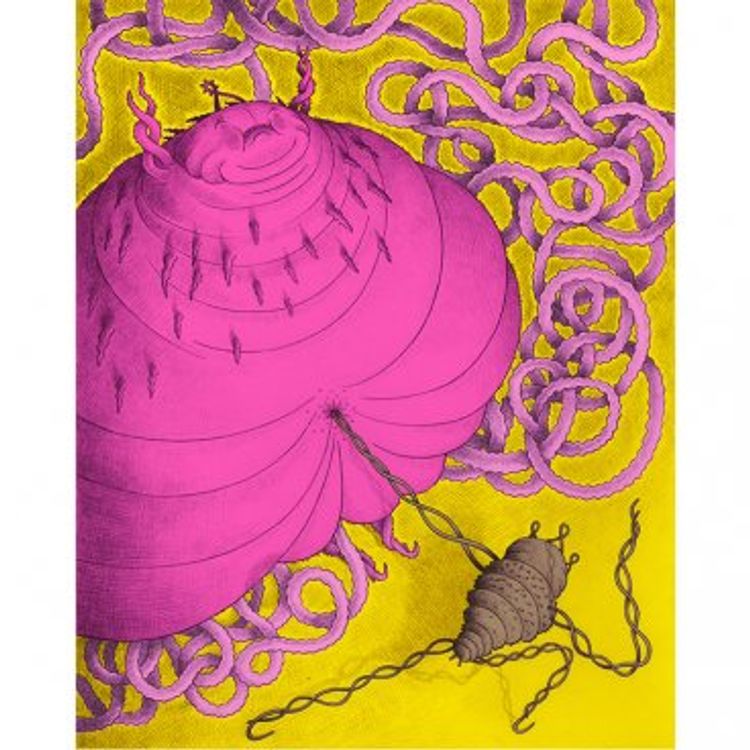 EGLON AND EHUD RISOGRAPH by Nathan Jurevicius