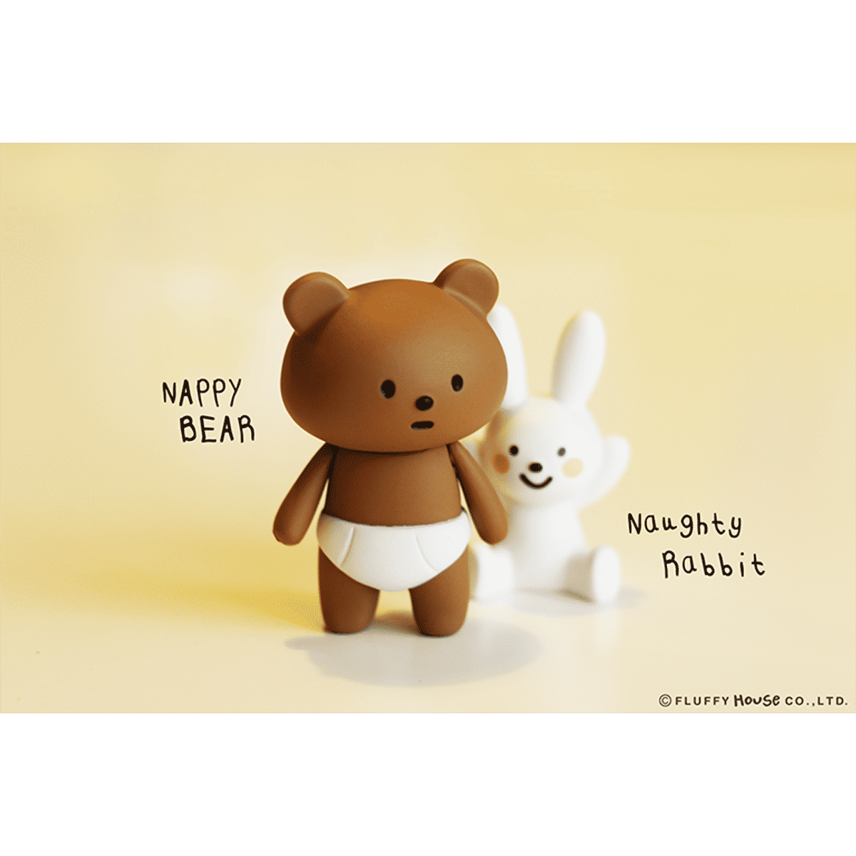 Nappy Bear & Naughty Rabbit
