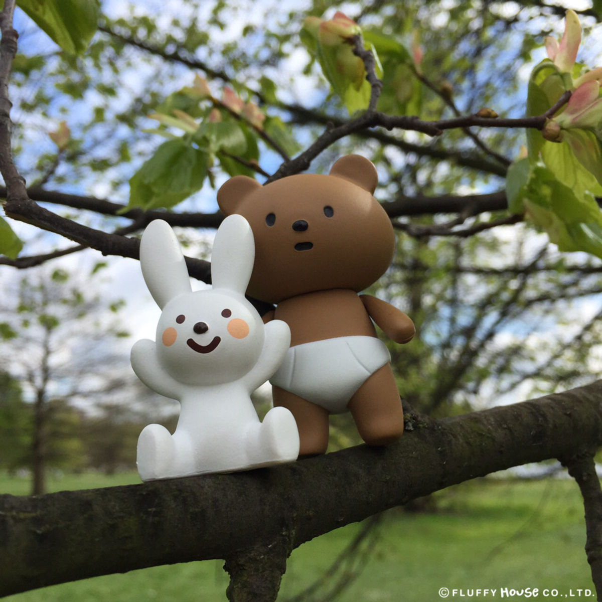 Nappy Bear & Naughty Rabbit