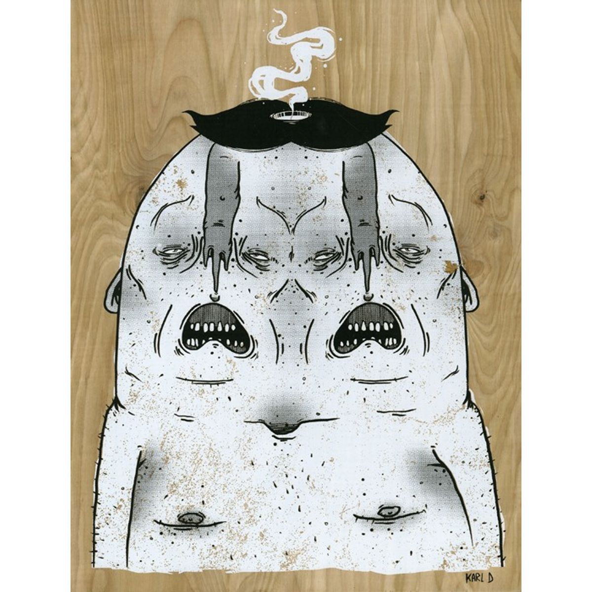 Karl Deuble Wood Print