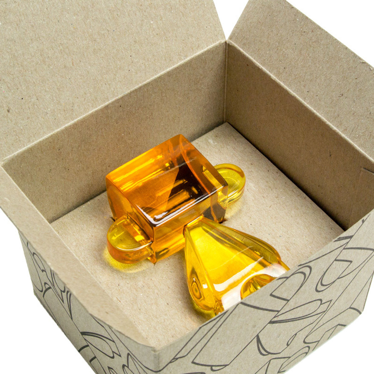 MINI-MADL 3IN RESIN HONEY