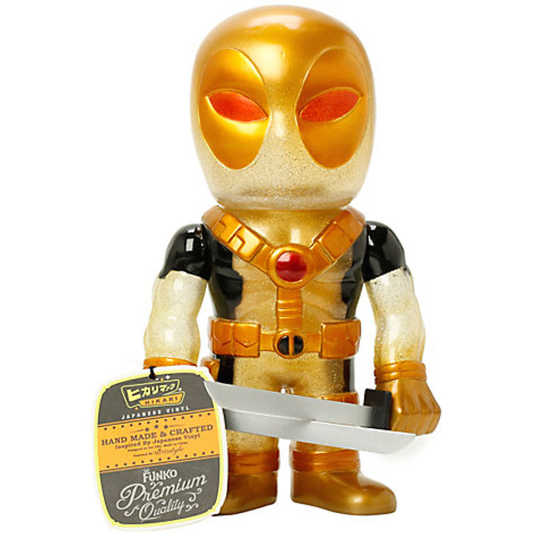 Gold & Glitter Deadpool ( Hot Topic Online Exclusive ) by Disney