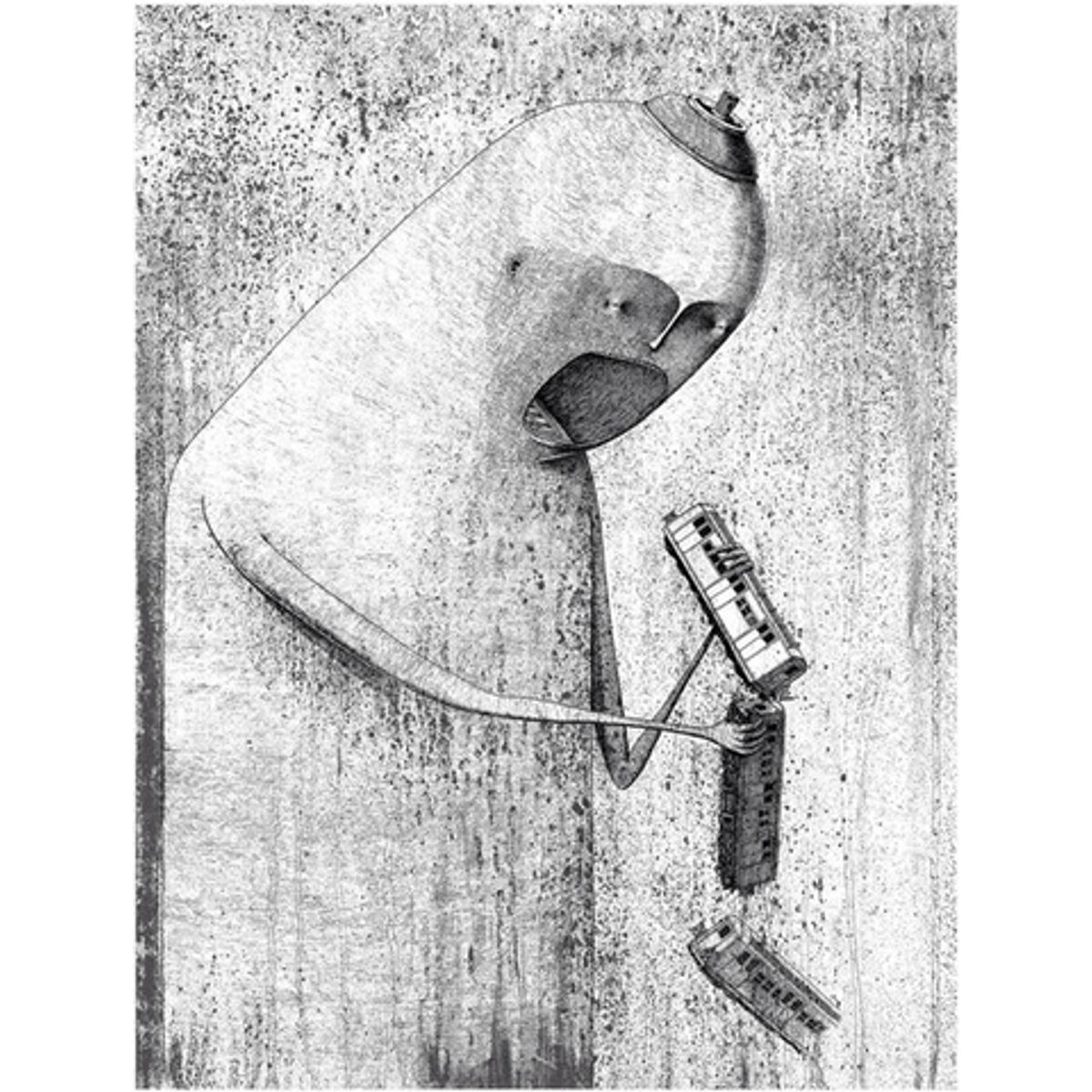 Hunger - Line Art Variant