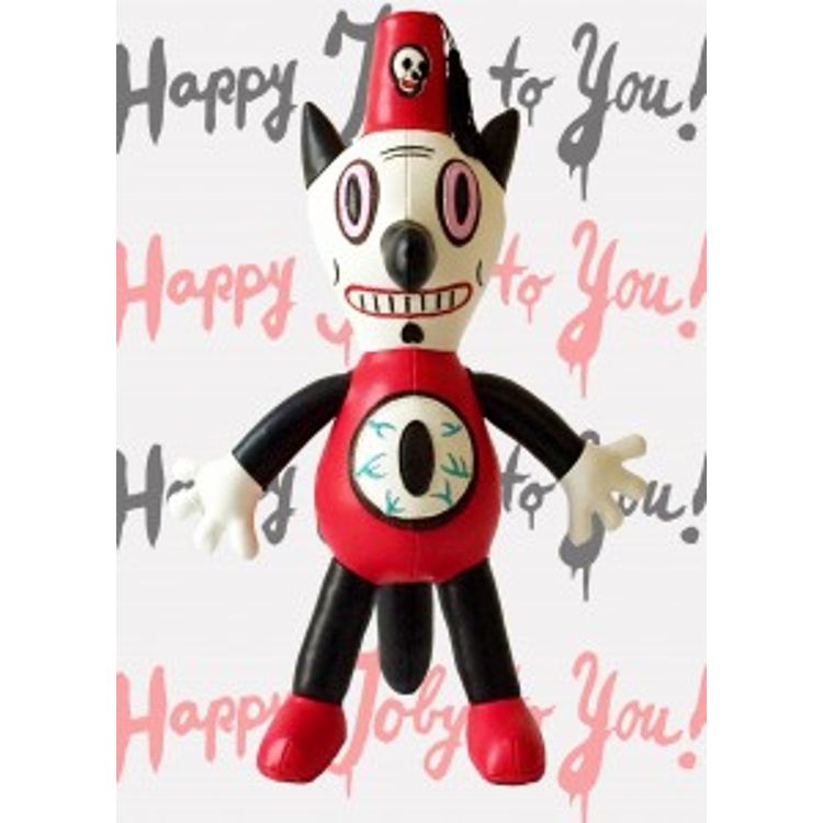 Toby Plush Toy ( 10th anniversary Edition ) by Gary Baseman