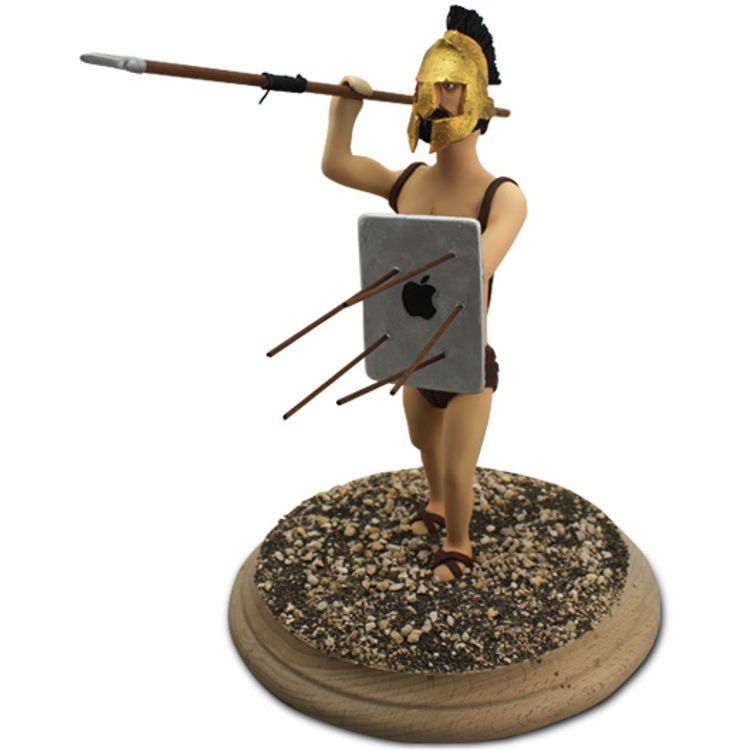 iPad Warrior by Javier Romero (The Criaturas)