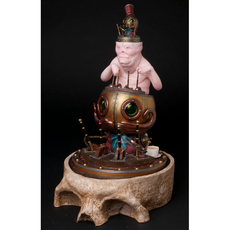 Oddfellows - Original Mechtorian sculpture by Doktor A