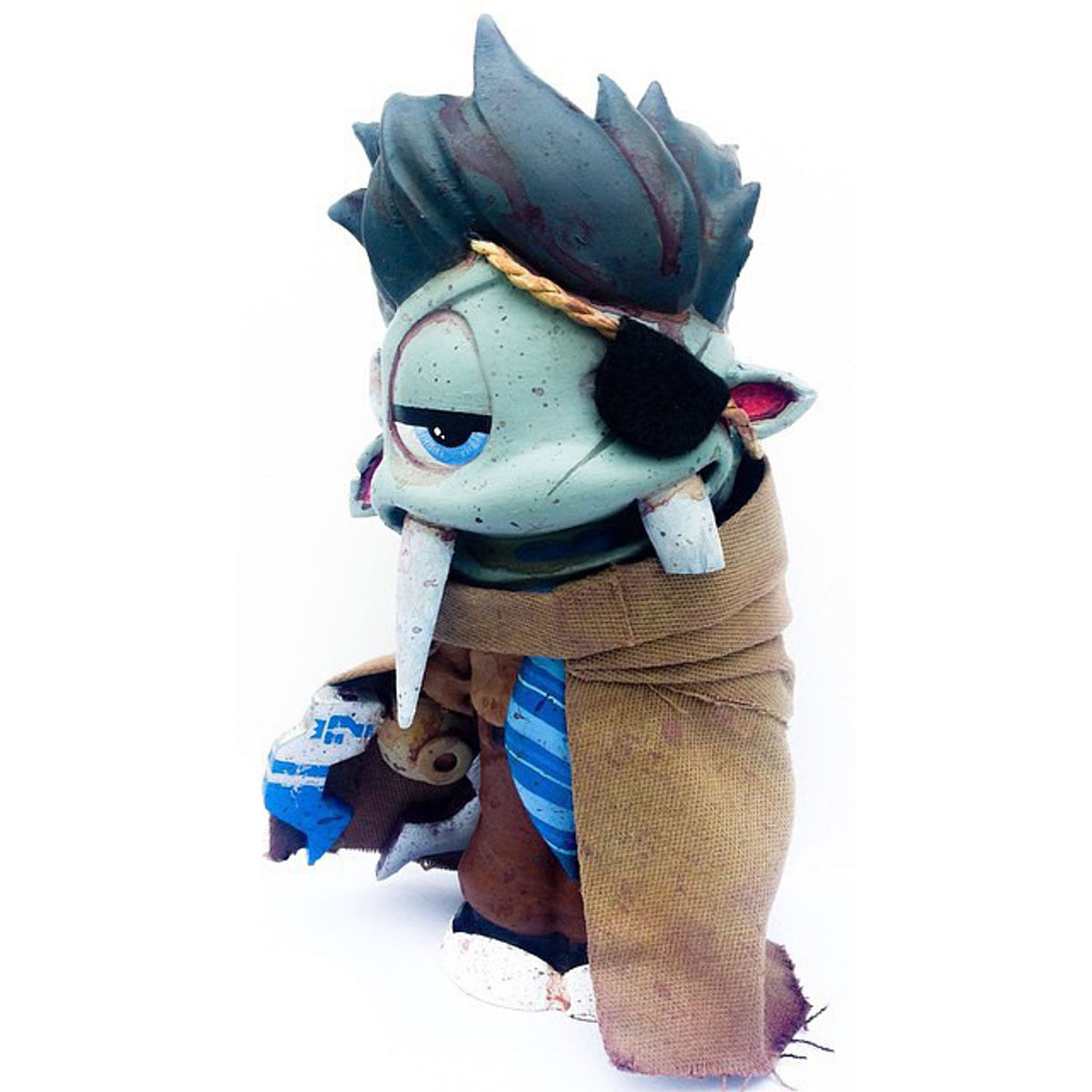 He Slowly Pulls Back His Cloak to Reveal His Claw Hand