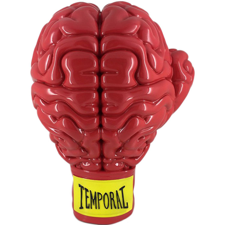 9" Boxing Brain by Ron English