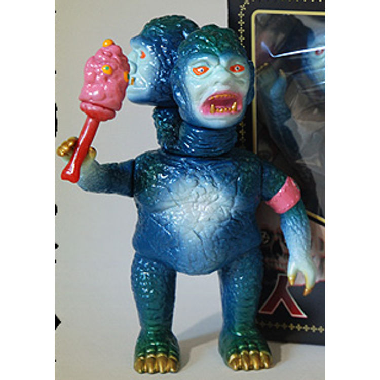 Jinmen-jū (Human-faced Beast) - blue face by Uzumark