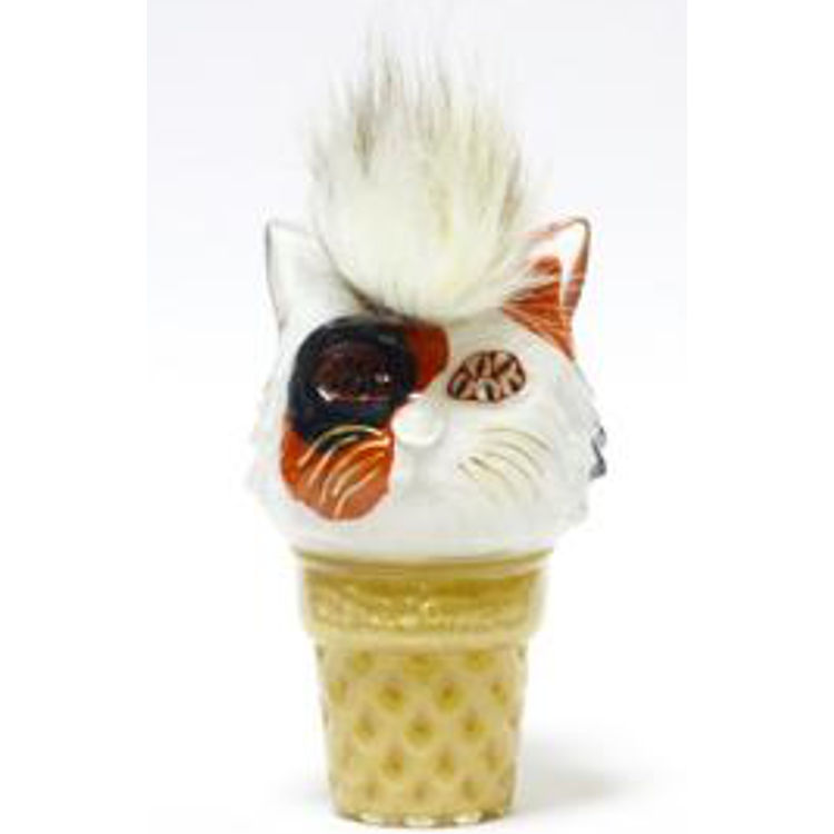 MANY EYES CAT Mohawk ice cream butyrate pattern: Ash hair by Aya Takeuchi