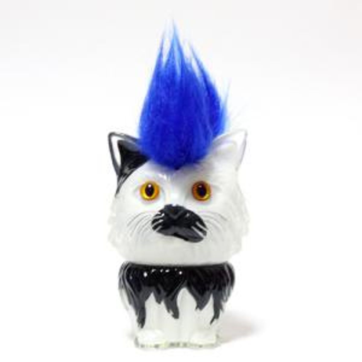 REFRESHMENT CAT Mohawk cup cake body butyrate Pattern: Blue Hair